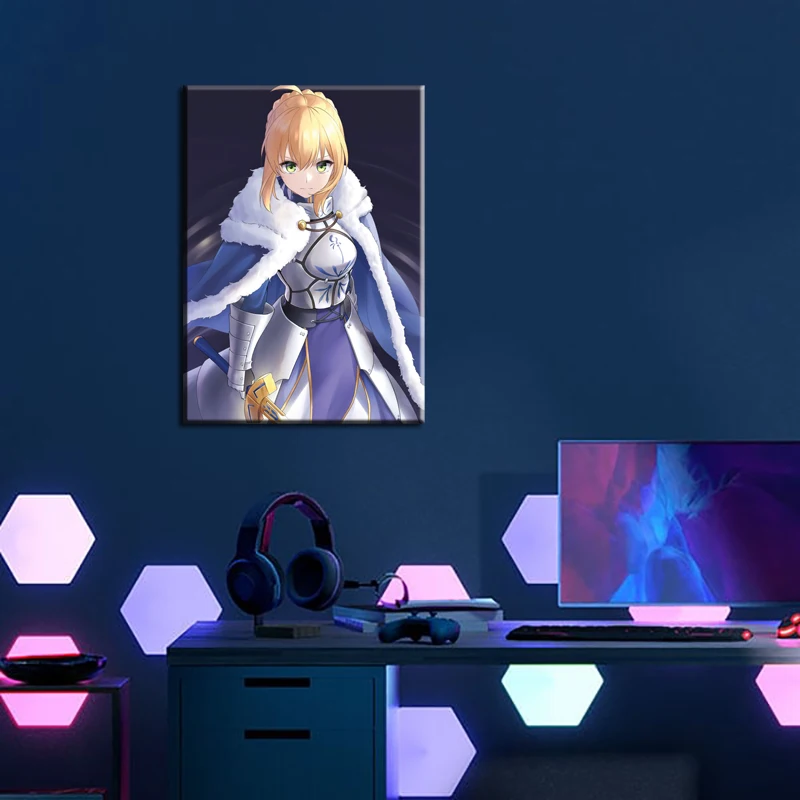 Холст настенный художественный постер картина с принтом аниме классические обои