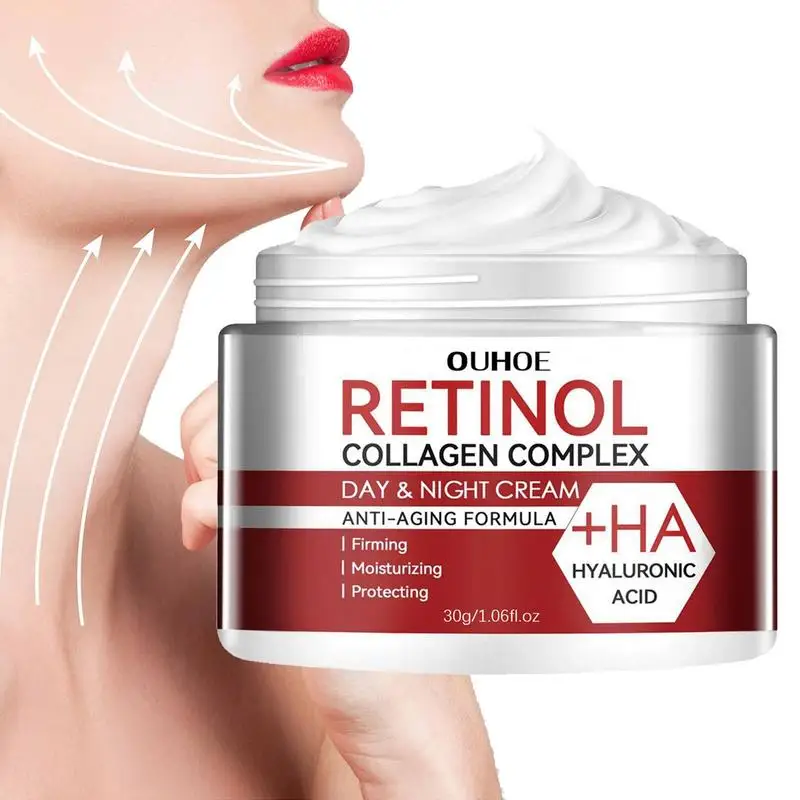 

Retinol Face Moisturizing Cream With Vitamin C Licorice Root & Peony Extracts Night And Day Cream Reduce Fine Lines For Women