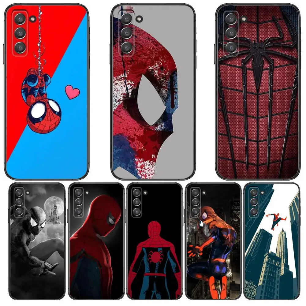

Marvel Spiderman Phone cover hull For SamSung Galaxy s6 s7 S8 S9 S10E S20 S21 S5 S30 Plus S20 fe 5G Lite Ultra Edge