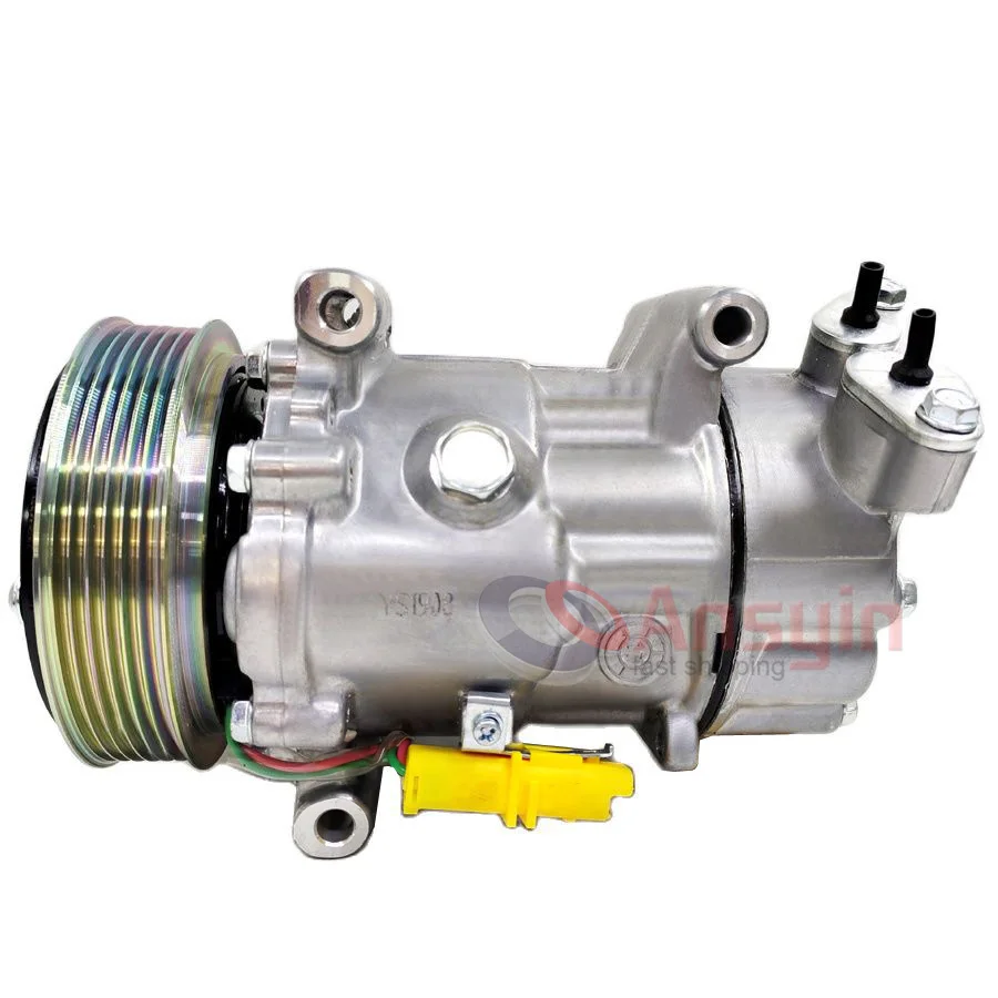Компрессор воздушного переменного тока SD6V12 для PEUGEOT 206 307 PARTNER Bipper 9646273880 9639078180
