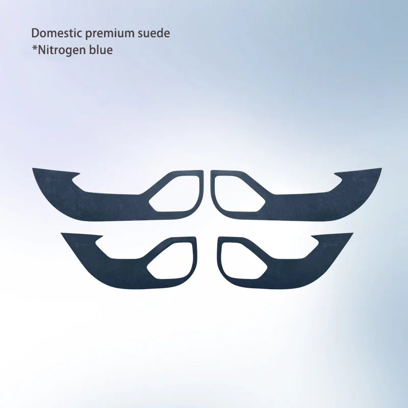 

Замшевый противоударный коврик для двери автомобиля ZEEKR 001, защитный коврик, аксессуары для интерьера автомобиля