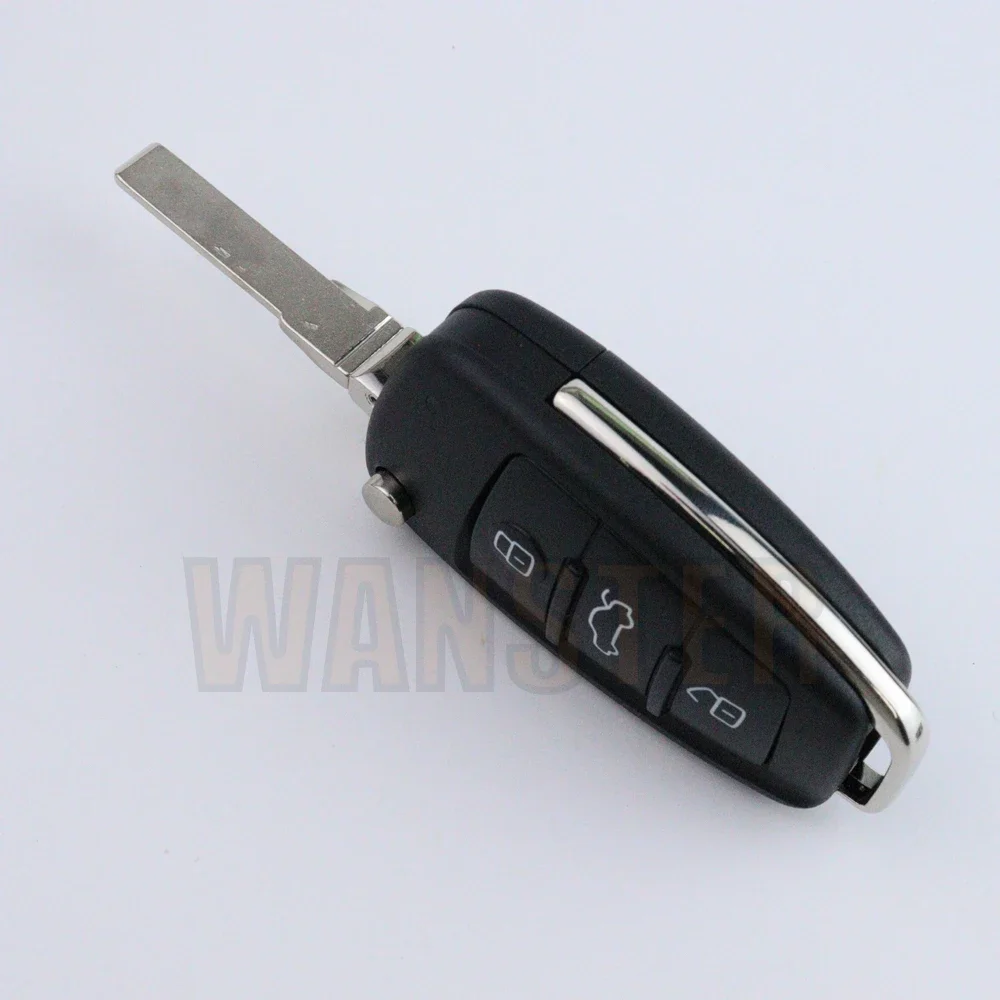 Фото Для Audi A3 Q3 A2 A4 A6 A6L A8 Q7 TT A1Allroad R8 S6 SQ5 RS4 A4L S3 RC3 Чехол для автомобильного брелока №2