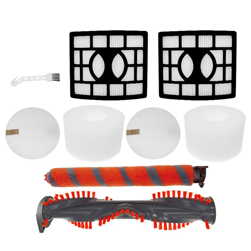 

Roll Brush And Foam & Felt & HEPA Filter Replacement For Shark NV680/800 Handheld Vacuum Cleaner Replacement Parts