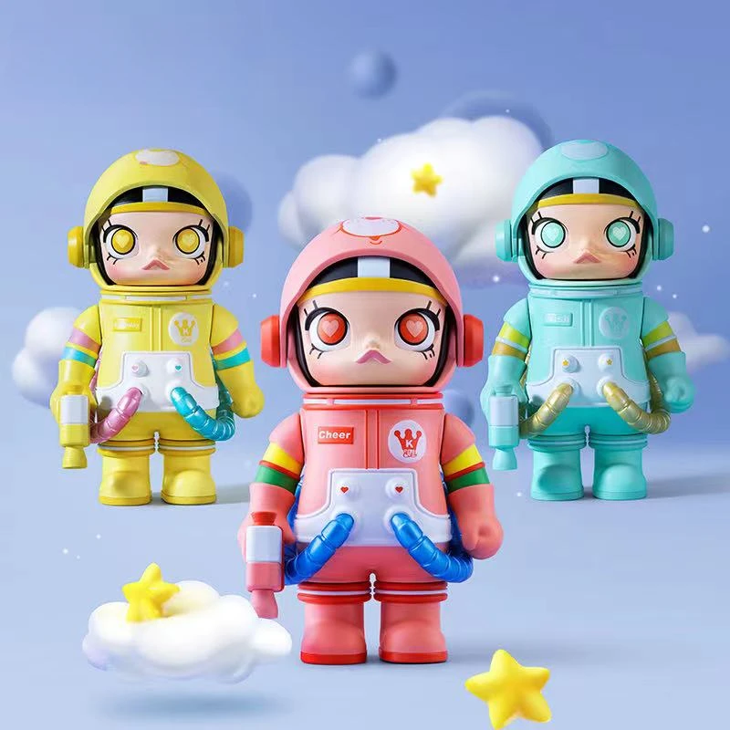 

POPMART Mega Space Molly 100% Anniversary Series 2 Blind Box Toys Mystery Box Cute Action Figure Doll Models Collection Gifts