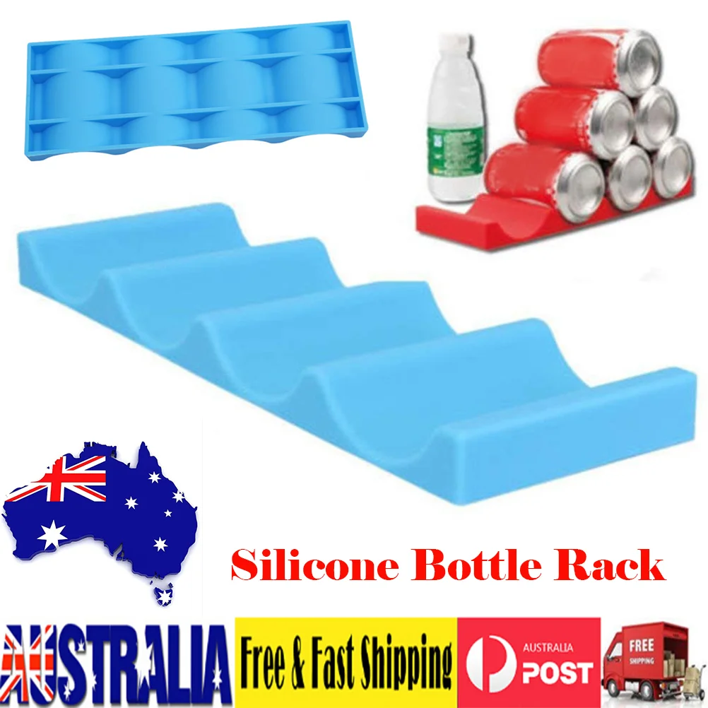 Новинка холодильник полка для пивных бутылок органайзер держатель коврик