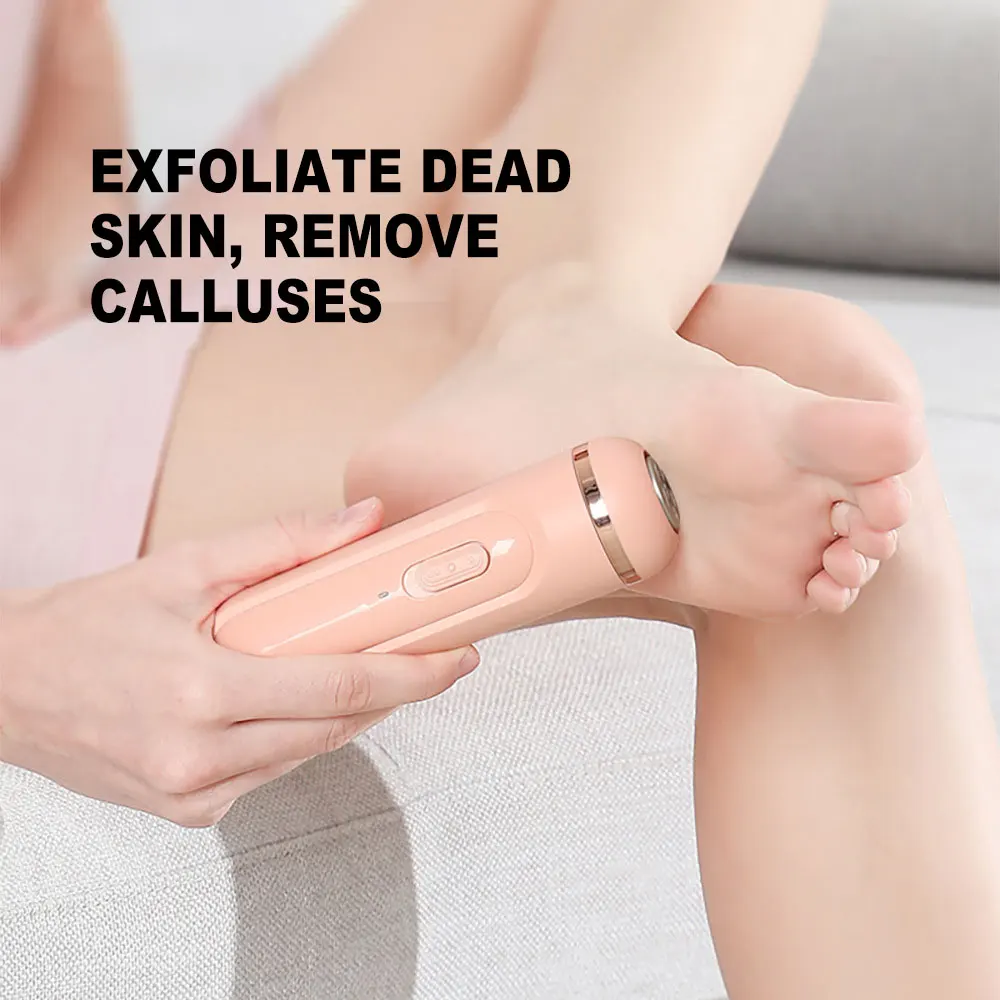 

Electric Foot File Grinder Pedicure Tools Callus Remover Feet Care Tool Remover Absorbing Machine Dead Skin Polisher Trimmer