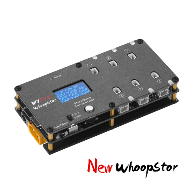 

Зарядное устройство VIFLY WhoopStor V2, 6 портов, 4,2 в, 4,35 в, BT2.0