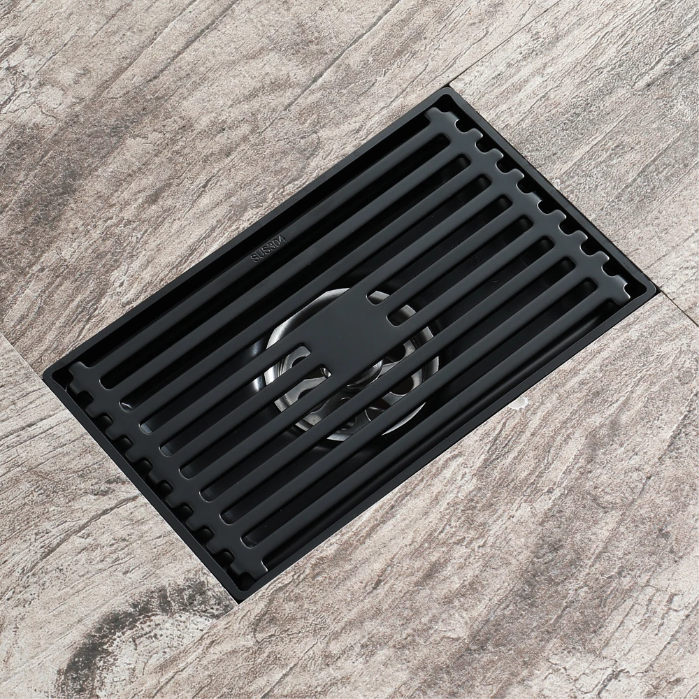 

304 сток в полу из нержавеющей стали сливная плитка для ванной комнаты, антизапаховые напольные решетки для балкона, гостиницы, ванной комнат...