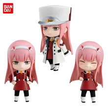 10cm Anime Figure Zero Two Kawaii Pink National Team Beautiful Girl  Movie Role PVC Model Kids Toys Car Decoration