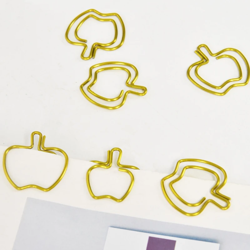 

10Pcs Colorful Cartoon Animals Paper Clips Office Bookmark Document Binder Clip DIY Photo Album Photo Holder Clip Paper Clip