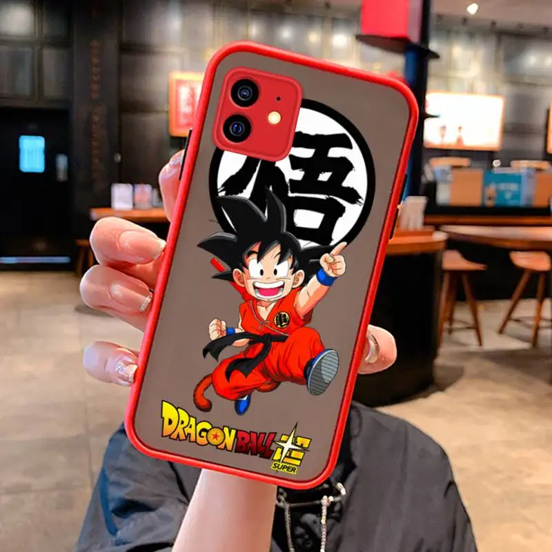 Чехол для телефона Goku Vegeta с изображением дракона жемчуга iphone 13 12 11 Pro Mini Max XS X 8 7 Plus