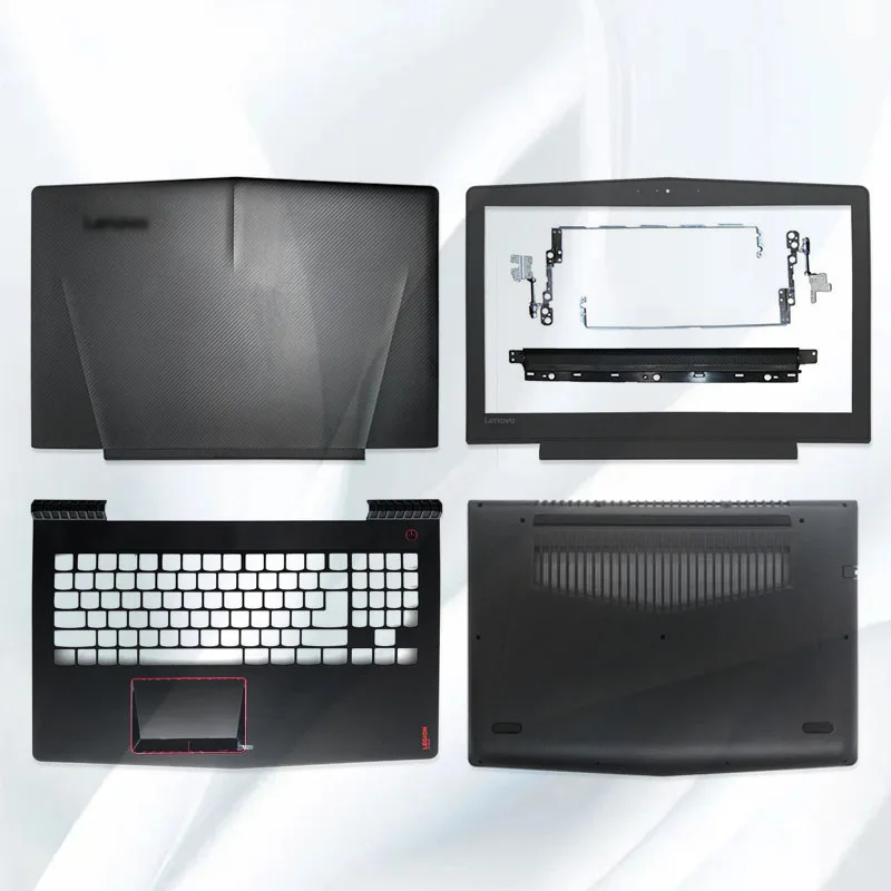 Laptop LCD Back Cover/Front Bezel/Hinges/Palmrest/Bottom Case For Lenovo Legion Y520 R720 Y520-15 R720 -15 Y520-15IKB R720-15IKB