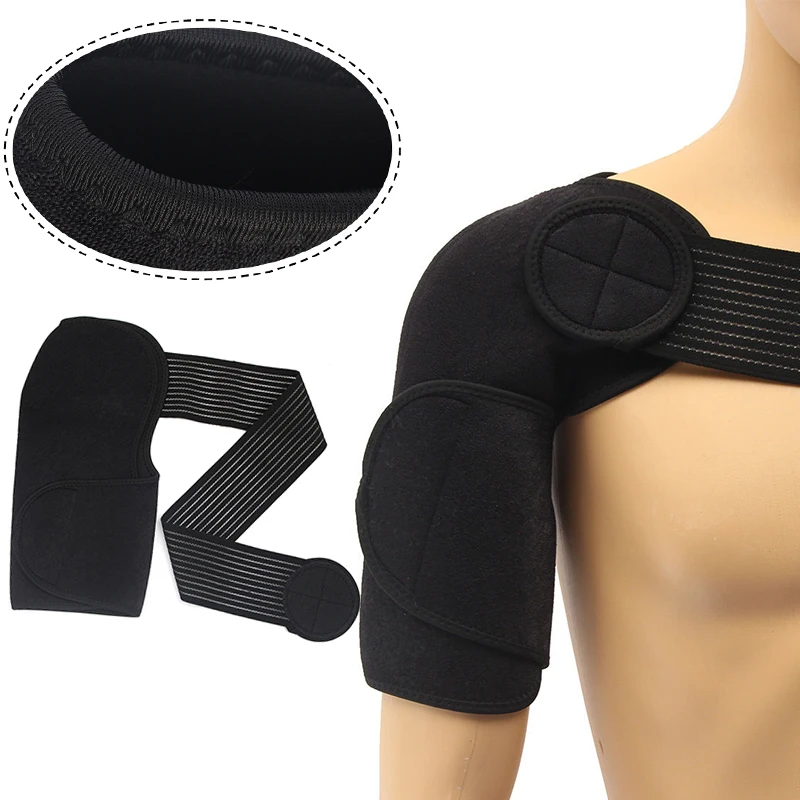 

Brace Dislocation Arthritis Pain Shoulder Support Strap Single Arm Adjustable Soft Arthritis Gym Sports Elastic Strap Arm Belt