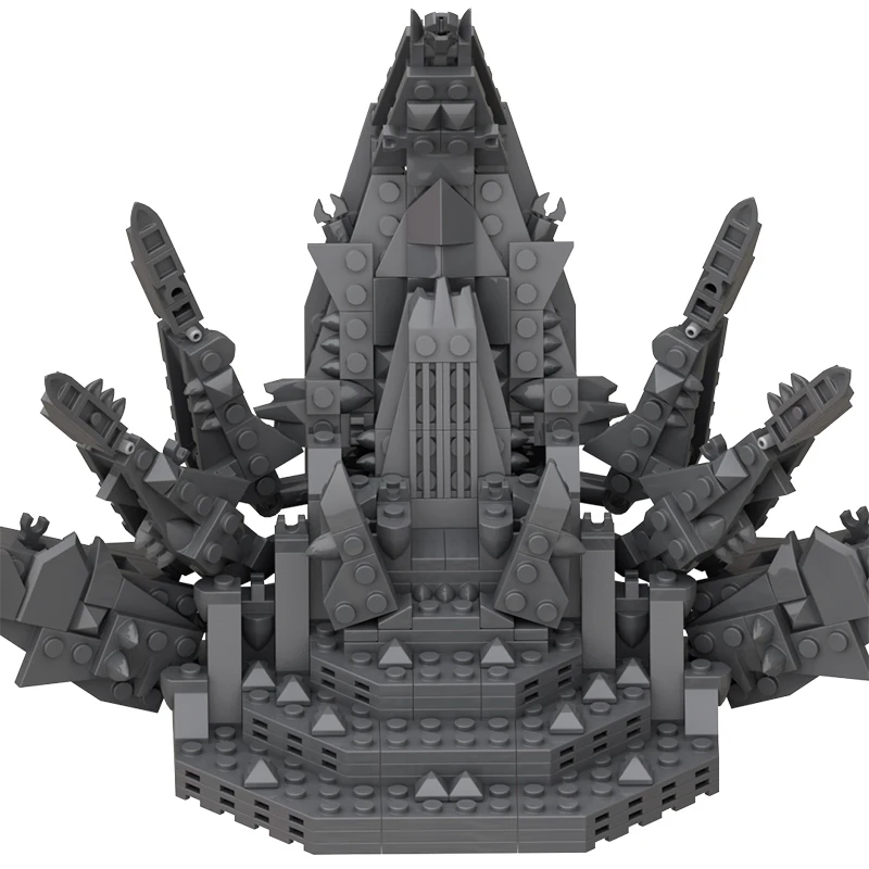 

MOC-36920 Classic Anime Demon War Victory Dark Throne Building Block Set Demon Blackened Throne Children's Halloween Best Gifts