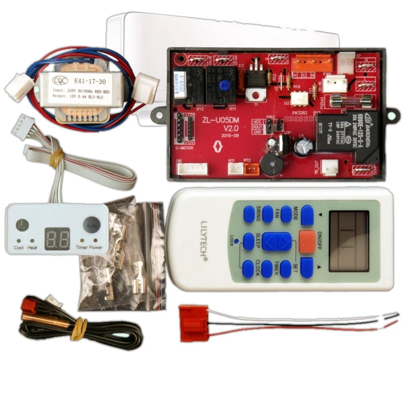 

LILYTECH ZL-U05DM, мотор PG, универсальная система управления переменным током, универсальная система управления A/C, универсальный контроллер кондиционера