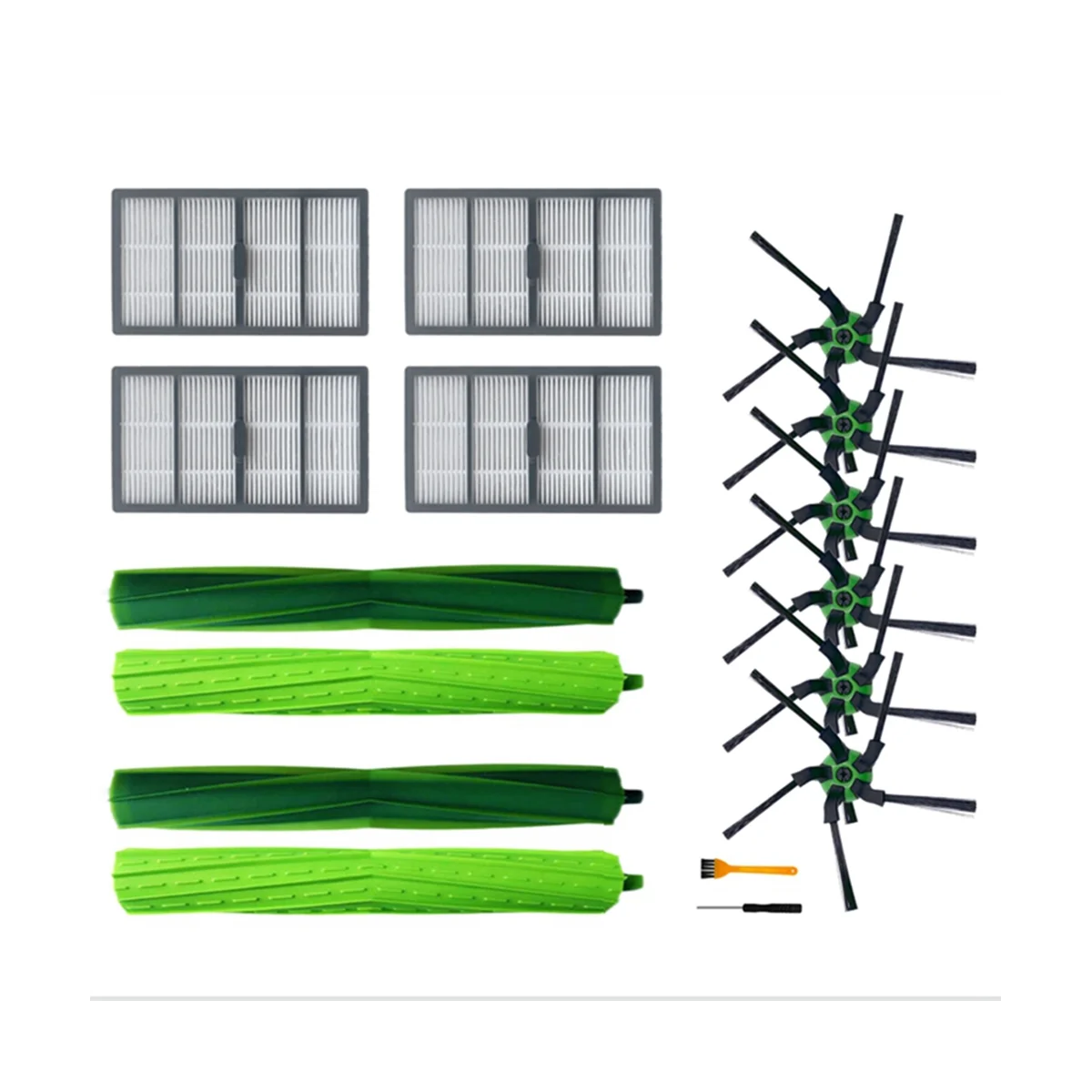 

Roller Brushes Parts for iRobot Roomba S9 (9150) S9+ S9 Plus (9550) S Series Robot Cleaner Main Side Brush Filter