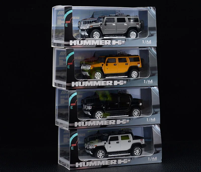 

MOTORHELIX MH 1:64 For HUMMER H2 SUV V8 Simulated Limited Edition Resin Alloy Static Car Model Toy Gift