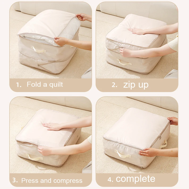Компрессионная Сумка Для Хранения Одежды Большой Емкости Женский Органайзер