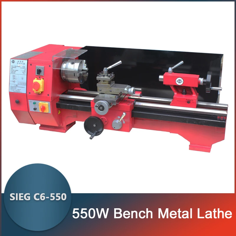 

Precision Metal Lathe SIEG C6-550mm 220V/550W AC Motor Lathe