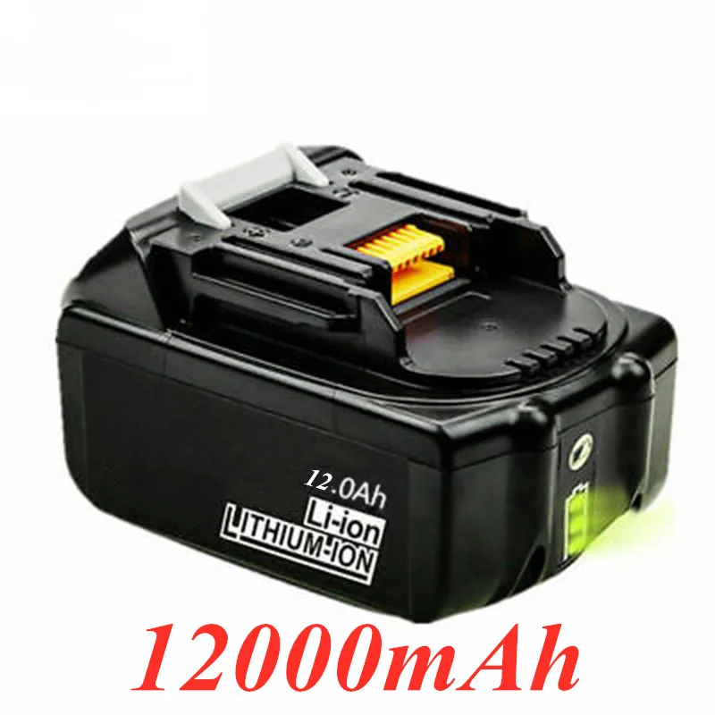 

Original For Makita 18V 16000mAh 16.0Ah Rechargeable Power Tools Battery with LED Li-ion Replacement LXT BL1860B BL1860 BL1850