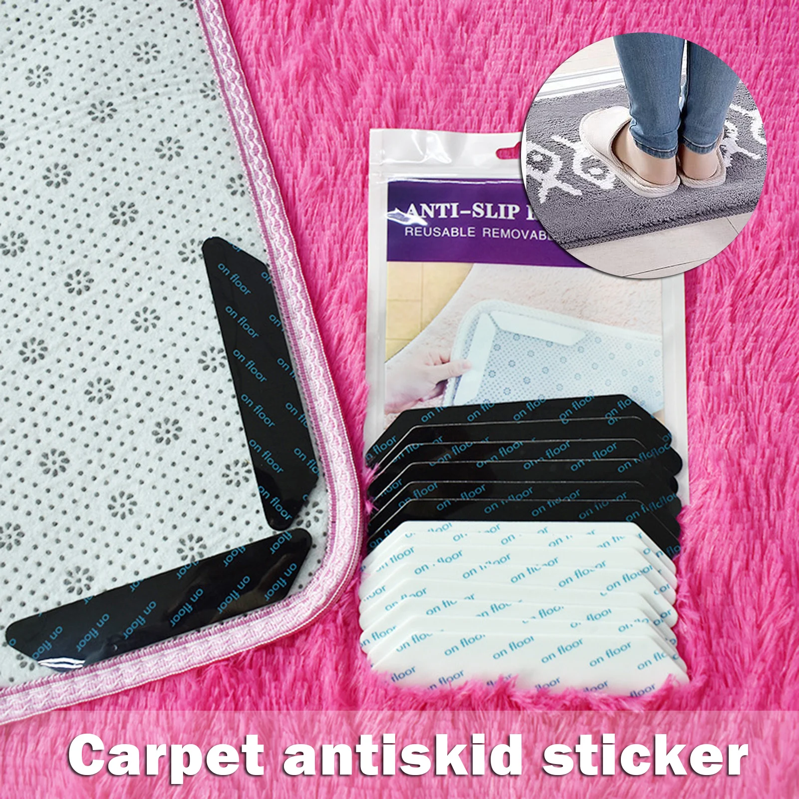 

Seamless Rug Gripper Non-slip Fixed Carpet For Fixing Carpets