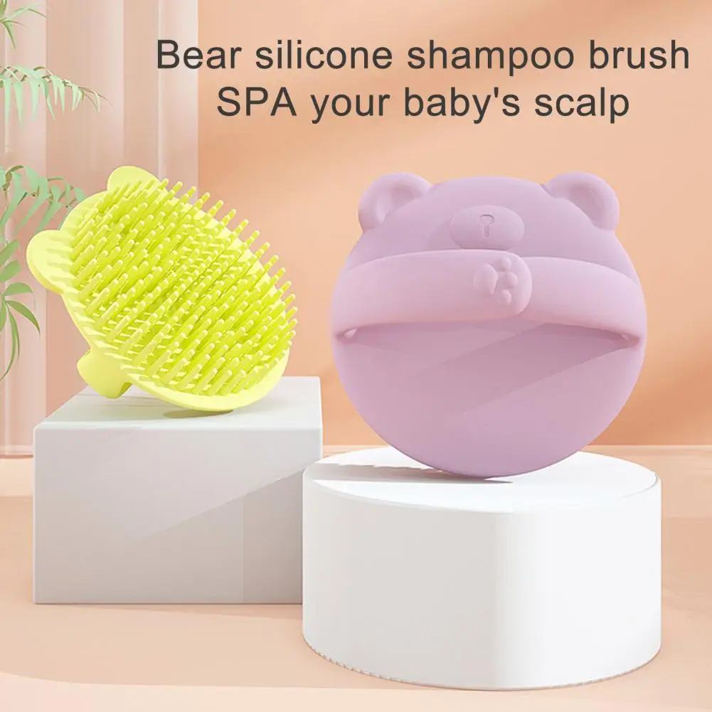 

Износостойкая практичная однотонная щетка компактного размера для душа