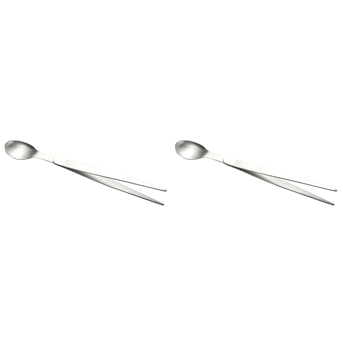

2x Dinner Spoons Mixing Spoons Chopsticks Spoons Tasting Spoon Forks Tableware Spoons Espresso Spoon