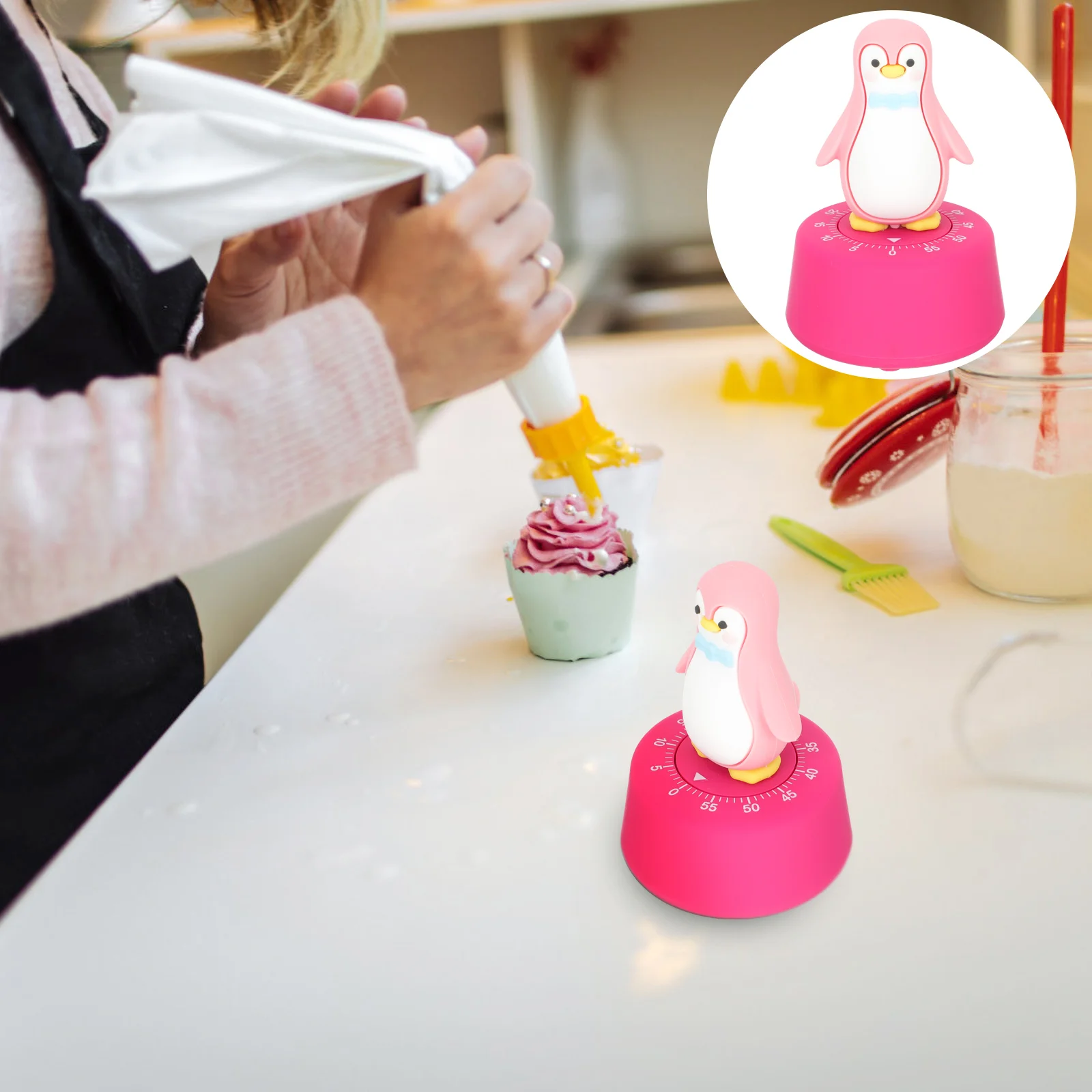 

Timer Kitchen Time Countdown Mechanical Cooking Reminder Clock Alarm Animal Managementbakingpenguin Timing Manager Egg Tools