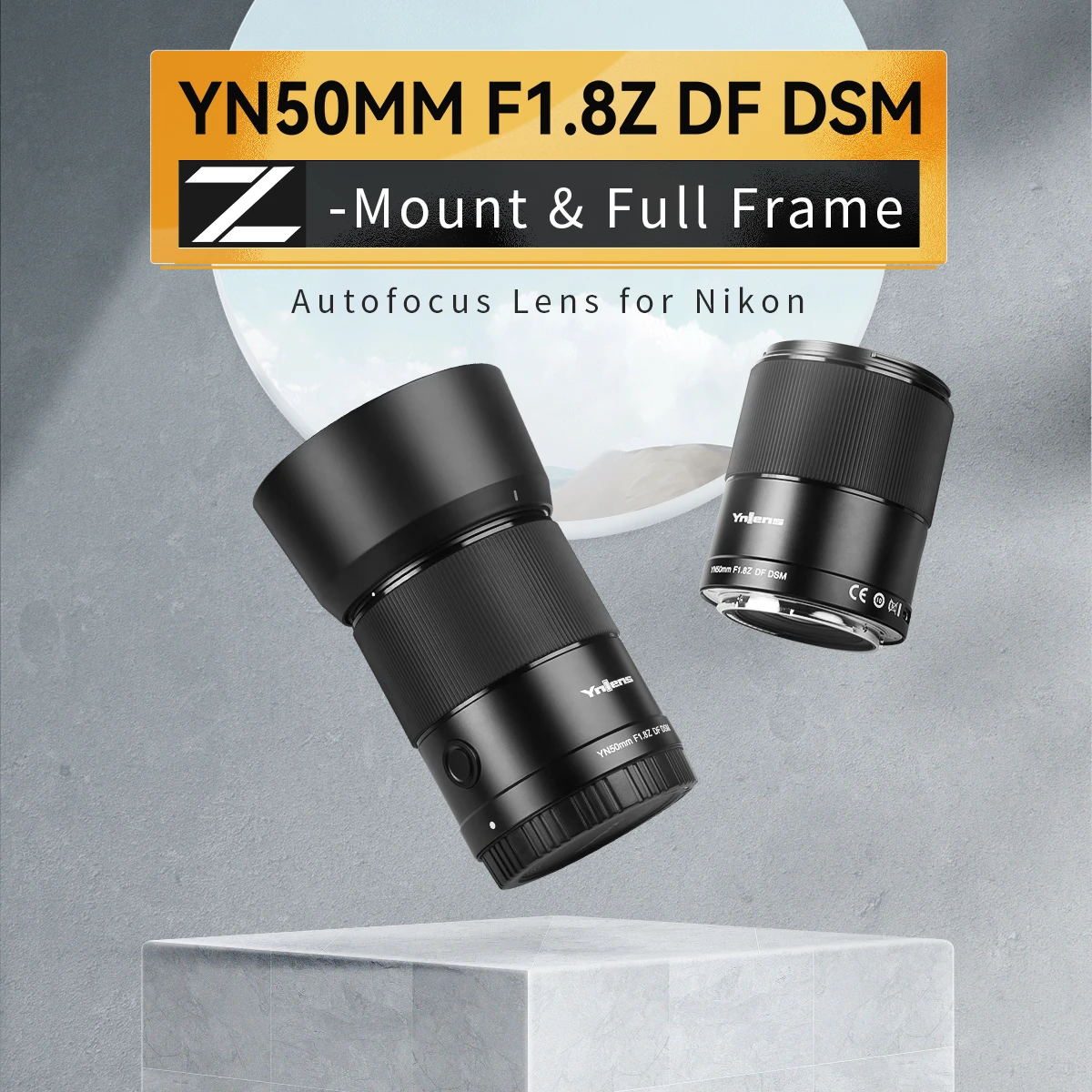 

YONGNUO Camera Lenses YN50mm F1.8Z DF DSM Full-Frame Auto Focus Z-Mount For Nikon Z9 Z7 Z5 Z6 Z50