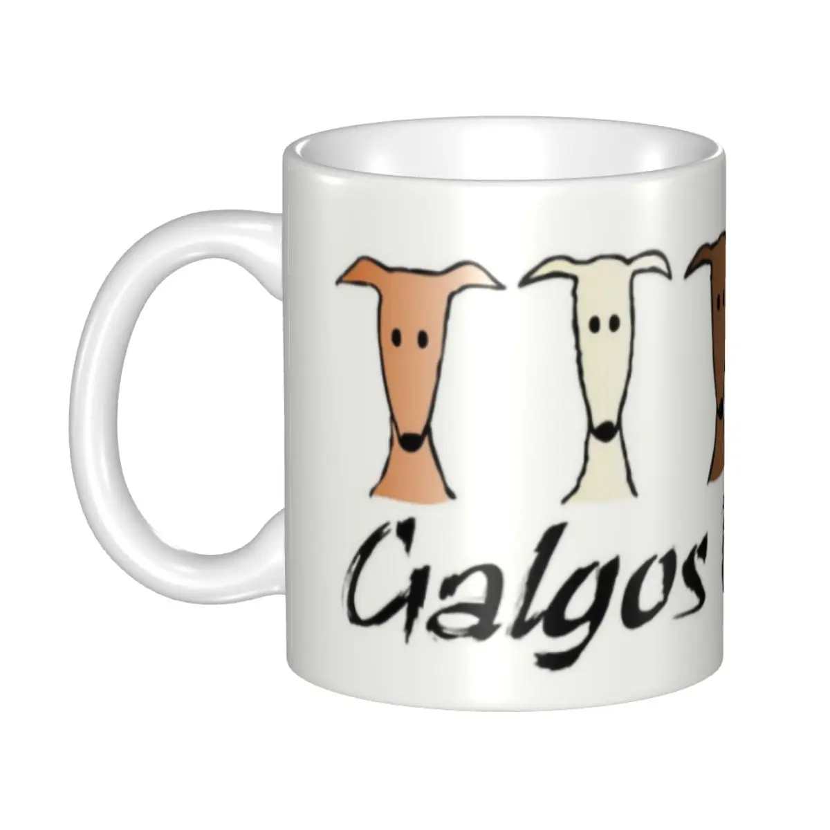 

Galgos United Greyhound кружка на заказ Whippet Sighthound собака кофе керамическая кружка креативный подарок