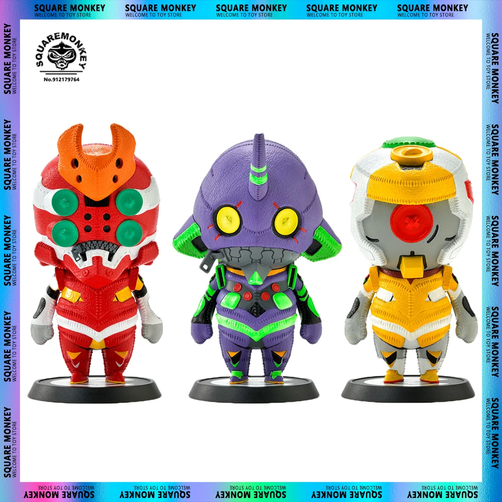 

Prime 1 Studio Evangelion Figure QT1 Cutie1 EVA 00 01 02 12cm Anime Figures Mini Action Figurine Statue Collectible Model Doll