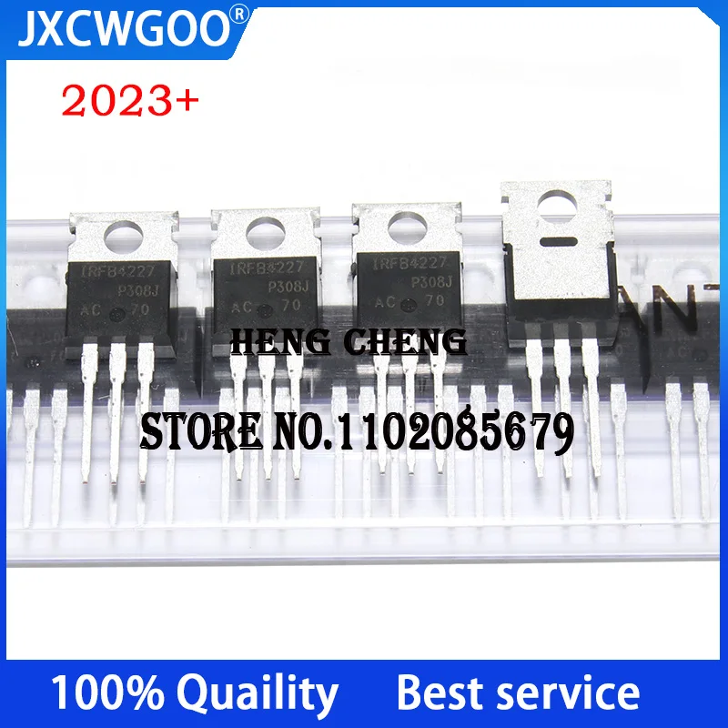 100 шт., 100% Новый оригинальный транзистор полевого эффекта IRFB4227PBF IRFB4227 4227 TO-220 N-channel 200V/65A