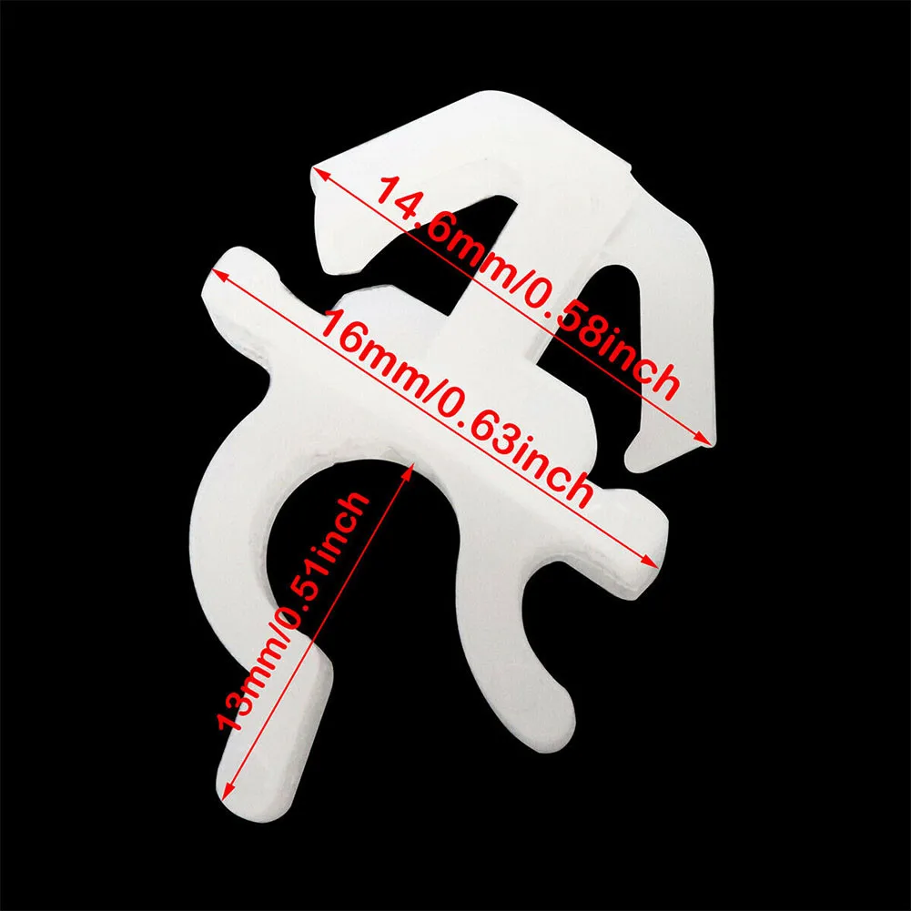 

Rod Fixing Clip Bonnet Hood Rod Holder Clip White Car For Hilux 2004-2014 For Land Cruiser J80 J100
