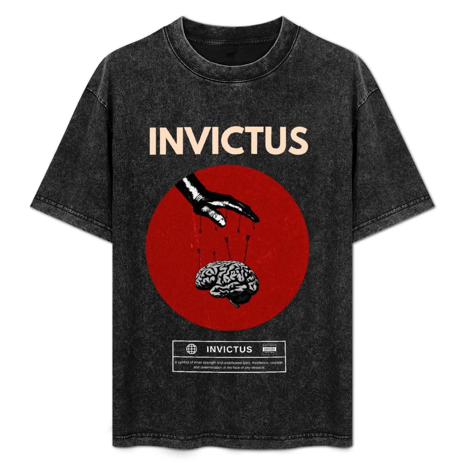 Invictus T-Shirt роскошная дизайнерская футболка для мужчин