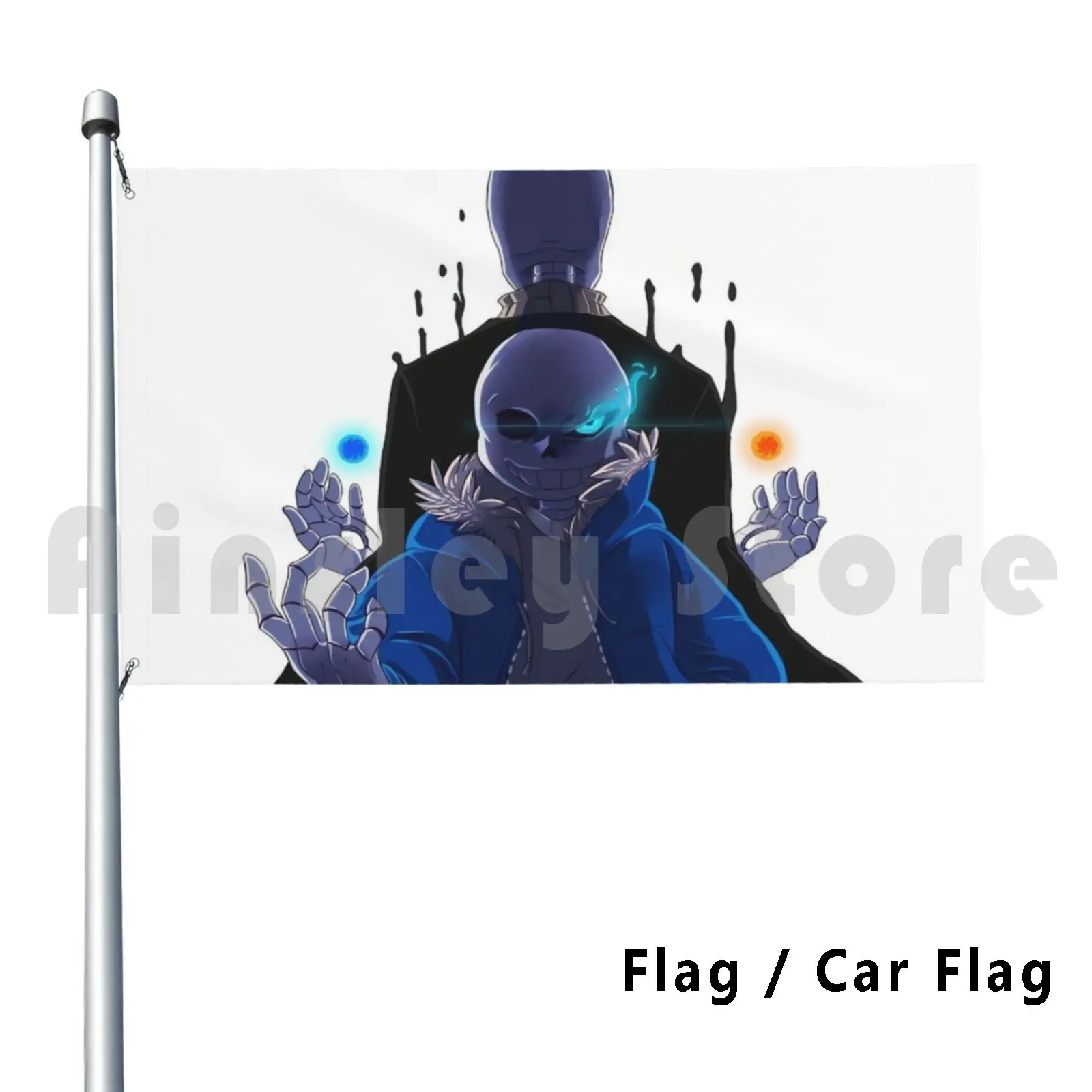 

Flag Car Flag Sans And Gaster 2874 Undertale Sans Gaster