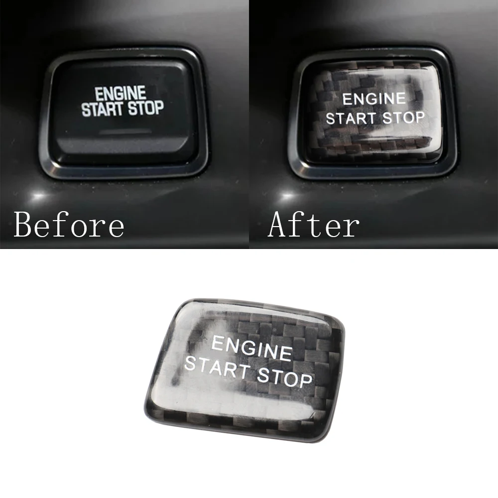 Кнопка включения и остановки двигателя декоративная крышка отделка наклейка для
