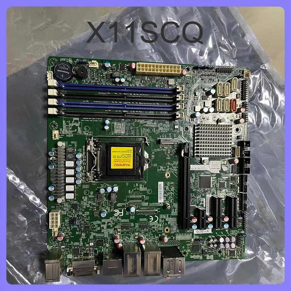 Q370 8/9 поколения Core i9 i7 i5 i3 LGA1151 DDR4 для материнской платы Supermicro uATX X11SCQ