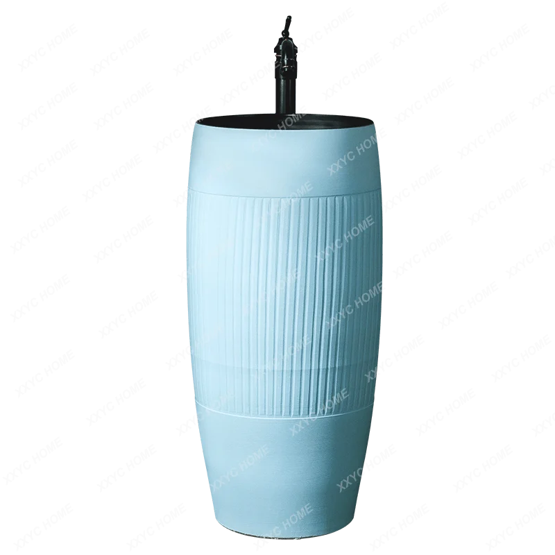 

Balcony Outdoor Floor Basin Household Inter-Platform Basin Courtyard Outdoor Wash Basin Inter-Platform Basin Integrated