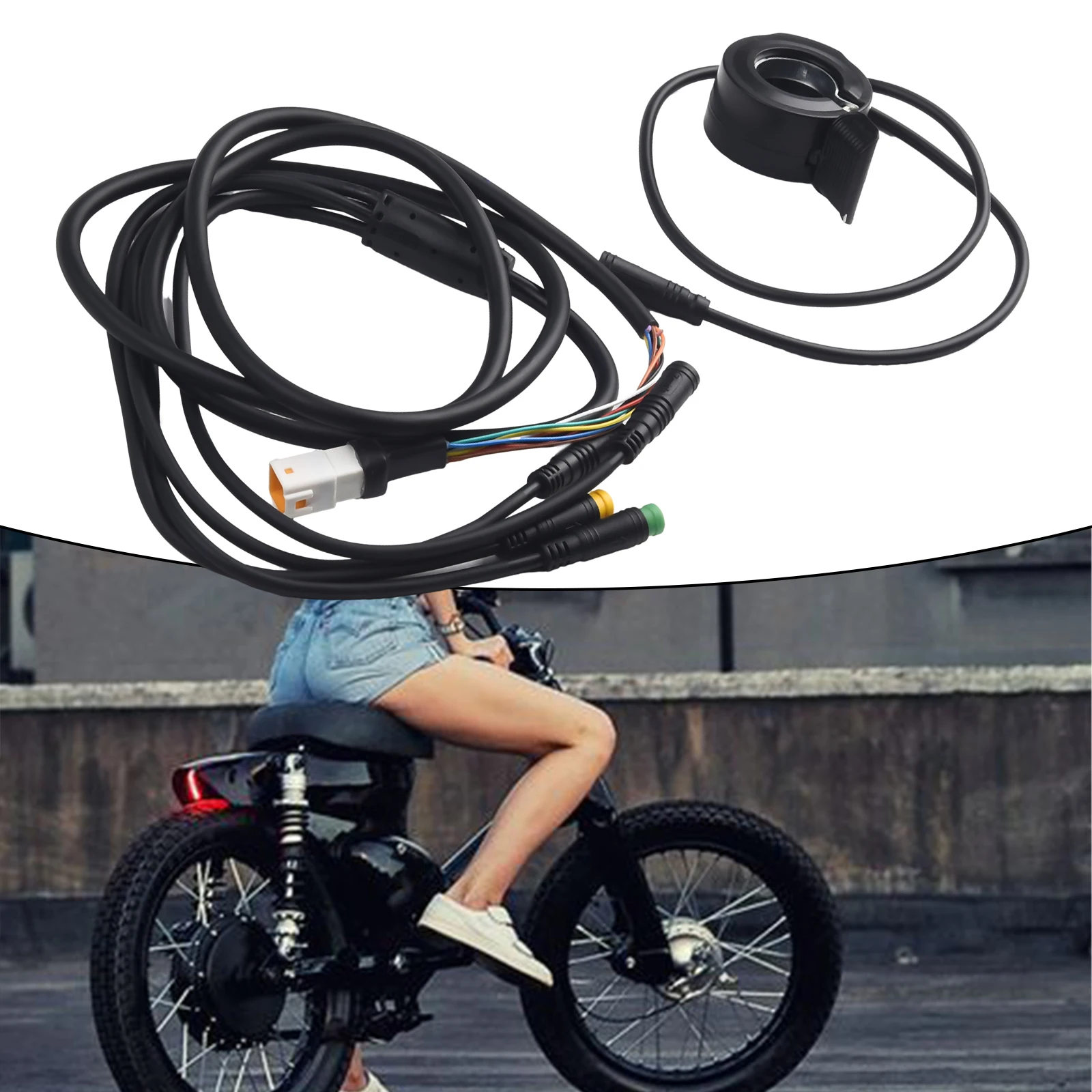 Кабель двигателя электронного велосипеда с разъемом 1T4 совместимый Bafang M400 G330 G510