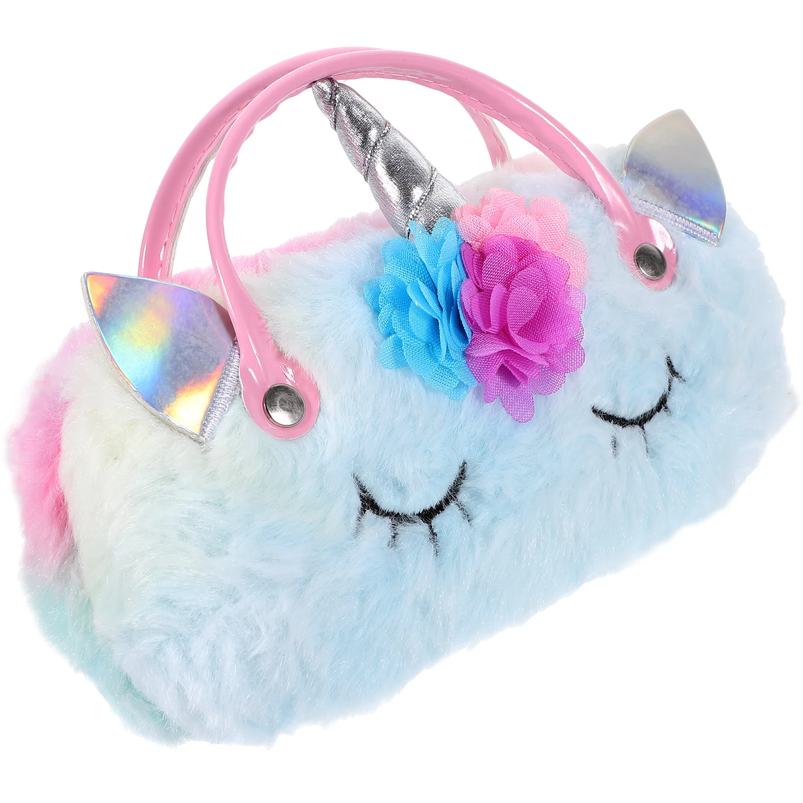 

Handheld Portable Glasses Case Travel Sunglasses Organizer Storage Lovely Unicorn