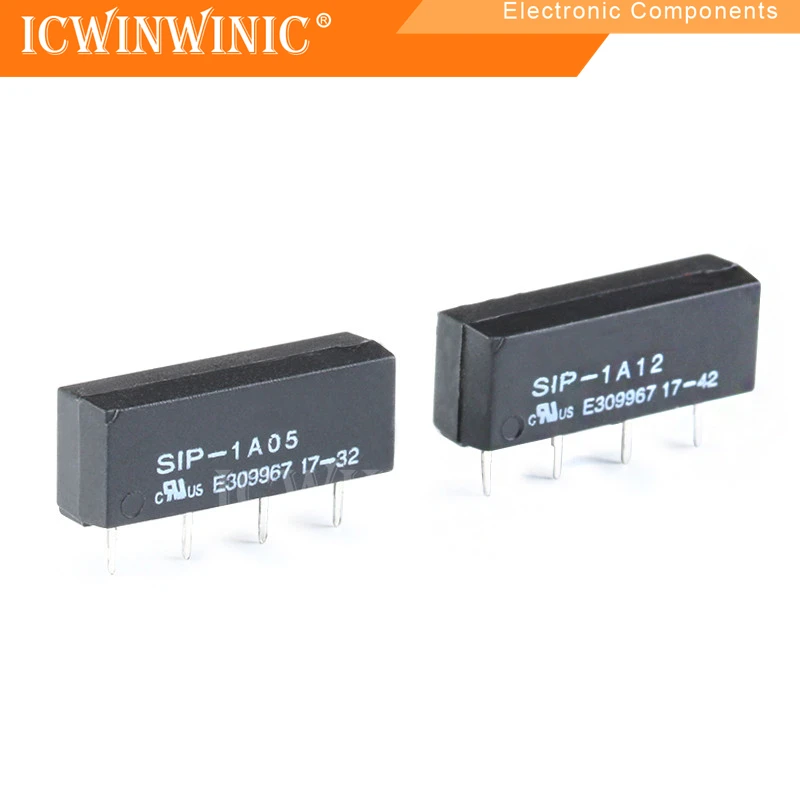 1 шт. SIP-1A12 Герконовое реле группа нормально разомкнутых DC12V 4 фута