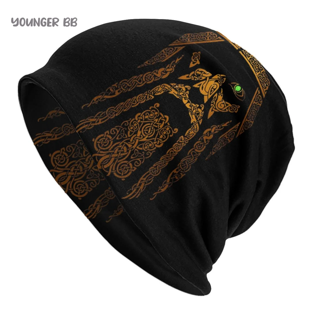 

Vikings Norsemen Ragnar Men Women's Beanie Hats Knitted Hat Hip Hop Earmuff Bonnet Street Skullies Beanies