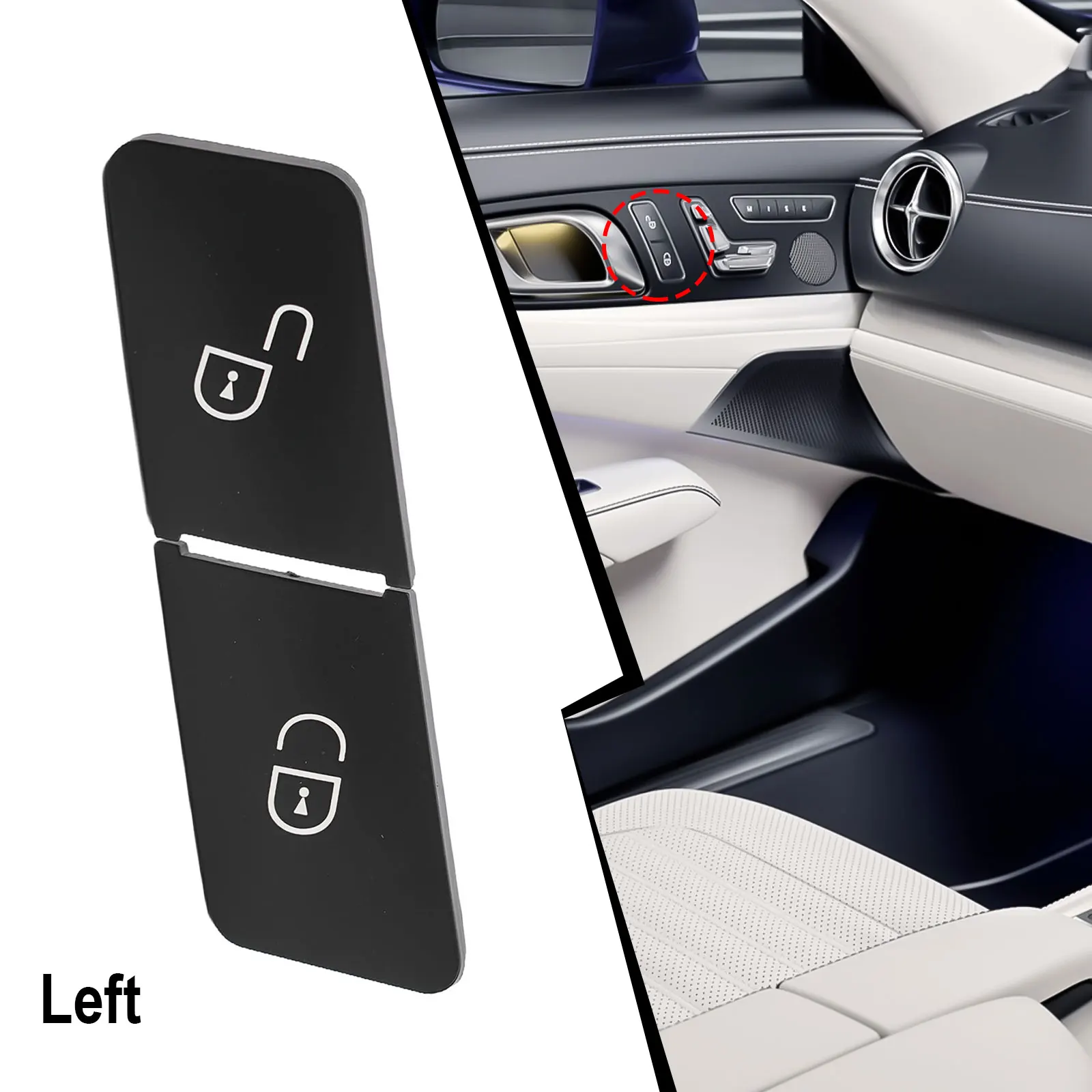 1 комплект переключателя замка левой двери 2049058402 Для Mercedes C-Klasse·W204 Bj. Седан 2007-14