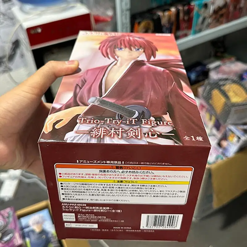 Подлинная фигурка Furyu Rurouni Kenshin Trio Try It Himura Kenshin, оригинальная в наличии, аниме-фигурка, модель, коллекционная фигурка, игрушки (art.: 3920d259aa8fa) - 3920d259aa8fa