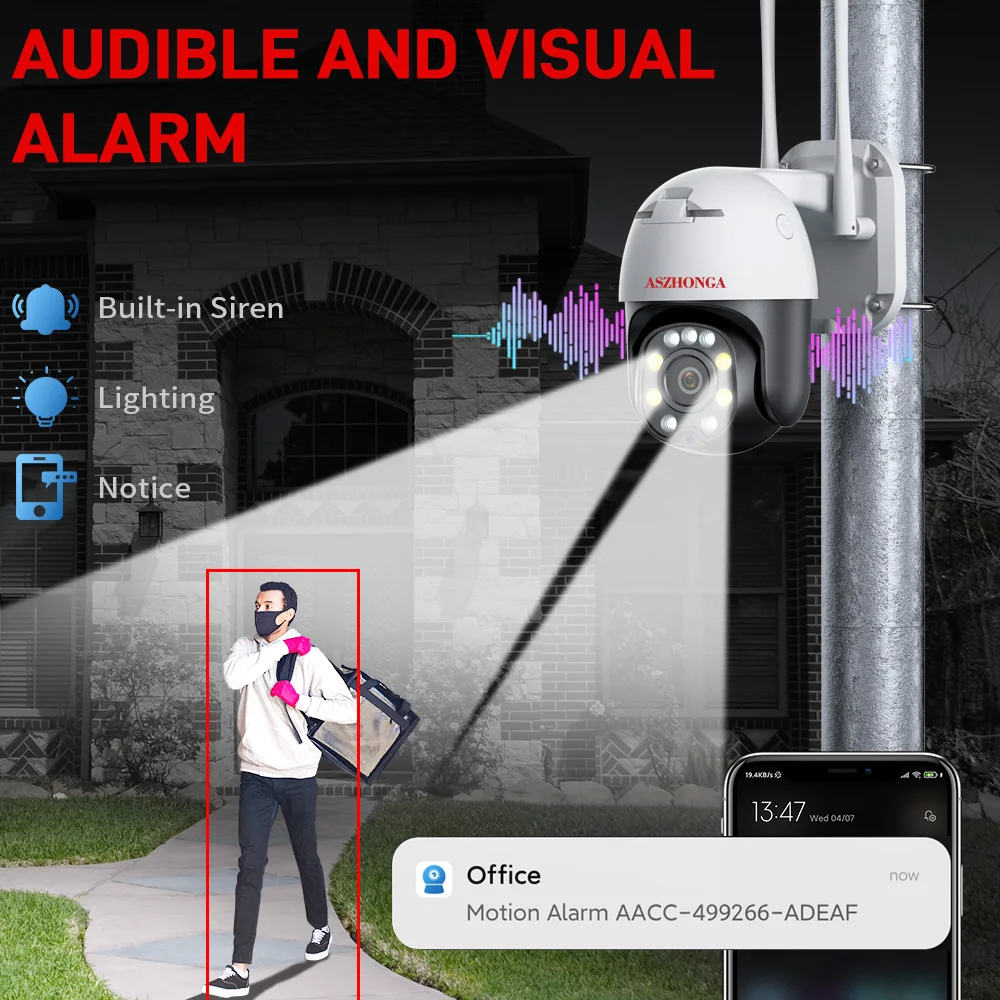Рисунок 3 - 4G WiFi PTZ IP Камера безопасности