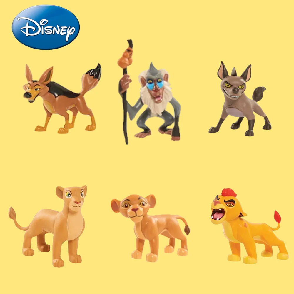 Фото Disney Король Лев Симба Муфаса Нала Фигурка Игрушки Забавные Рафики Тимон Шрам Зазу Аниме Фигурка Подарки для Детей Домашний Декор №1