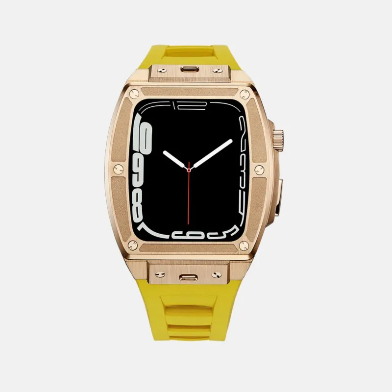 44mm 45mm Quick Release Strap Stainless Steel Watch Case For Apple Iwatch Series4/5/6/7