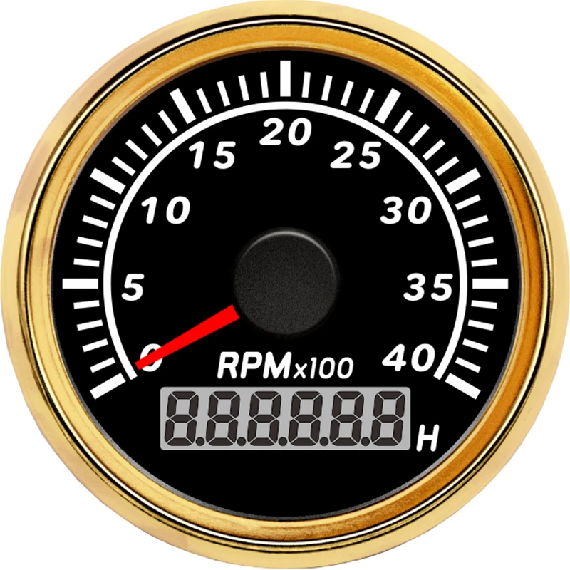 Новый тип авто приборная панель тахометры 52 мм 0-4000 об/мин революционные метры 1-300