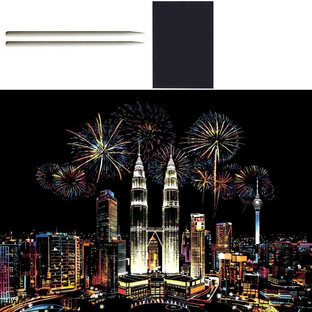 

Gold Art Adult Scratch Card Teen Scratch Scratch Pictures Color Magic It Education