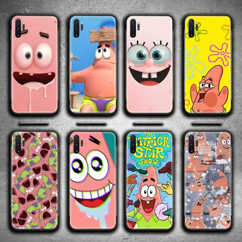 

SpongeBob Patrick Star Phone Case For Samsung Galaxy Note20 ultra 7 8 9 10 Plus lite M51 M21 M31S J8 2018 Prime